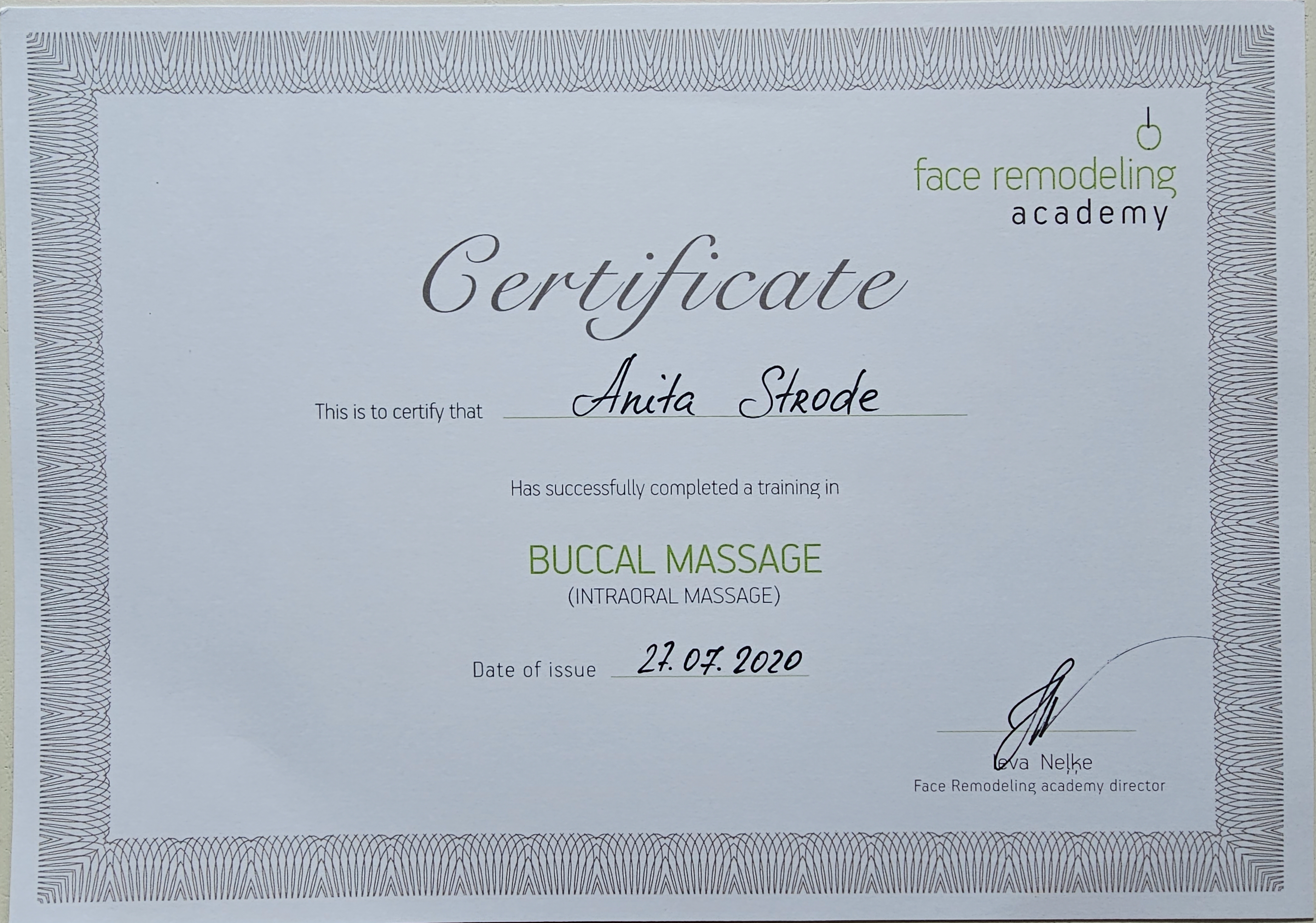 Vacuum massage for face and neck